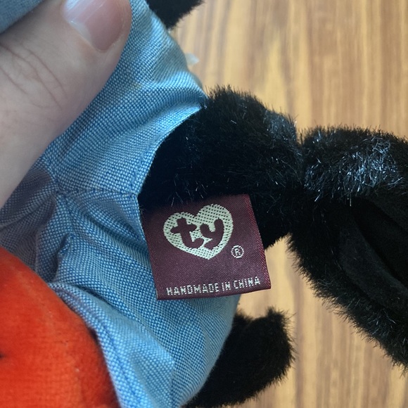 Crawly the Crow Ty beanie baby vintage rare Nwt - Picture 7 of 9